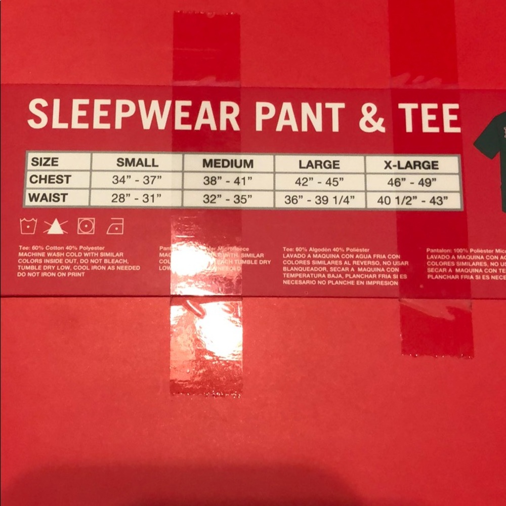 Elf Sleepwear Pant & Tee PJ Set - Picture 8 of 8